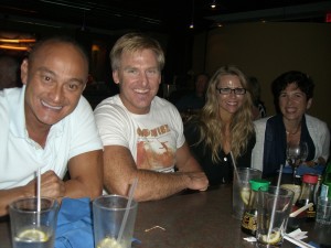 Sharing a brew with Dr. Paul Cribb (founder of Metabolic Precision), his wife Shar, and Dr. Susan Kleiner.